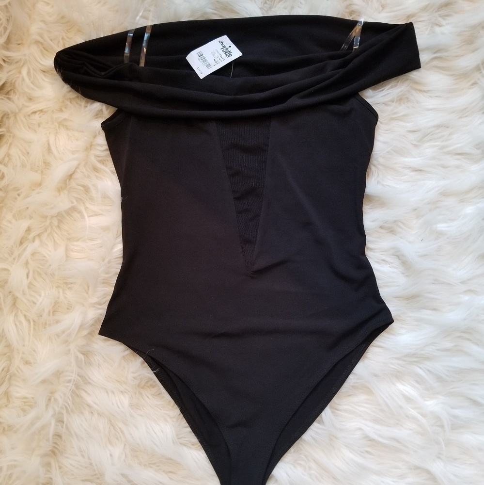 💄Off Shoulders Top Body Suit - Picture 2 of 4